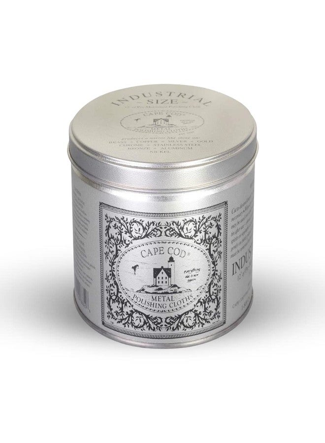 Cape Cod Metal Polishing Cloths Industrial Size Tin 9 Ounces - Image 1